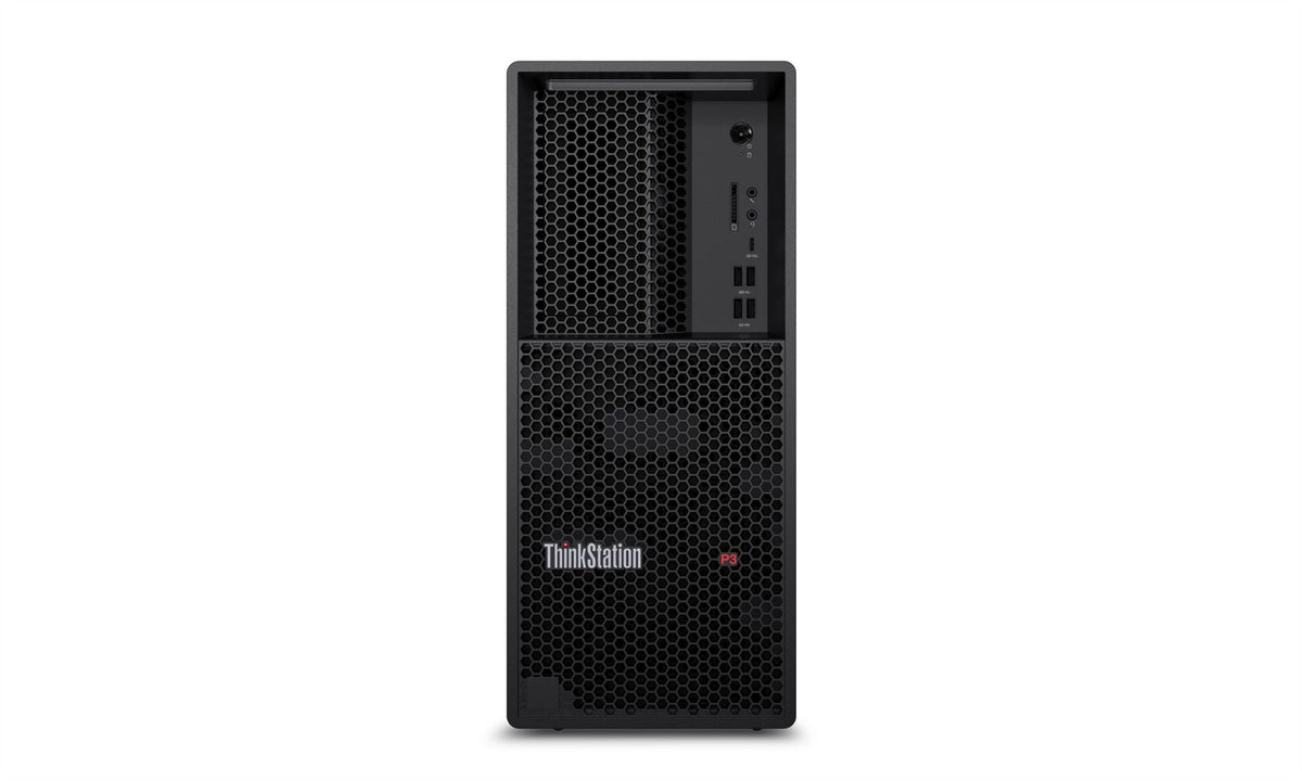 Lenovo ThinkStation P3 Tower Gen 2 Intel Core Ultra 7 265K 32 GB DDR5-SDRAM 1 TB SSD NVIDIA GeForce RTX 5060 Windows 11 Pro Workstation Black