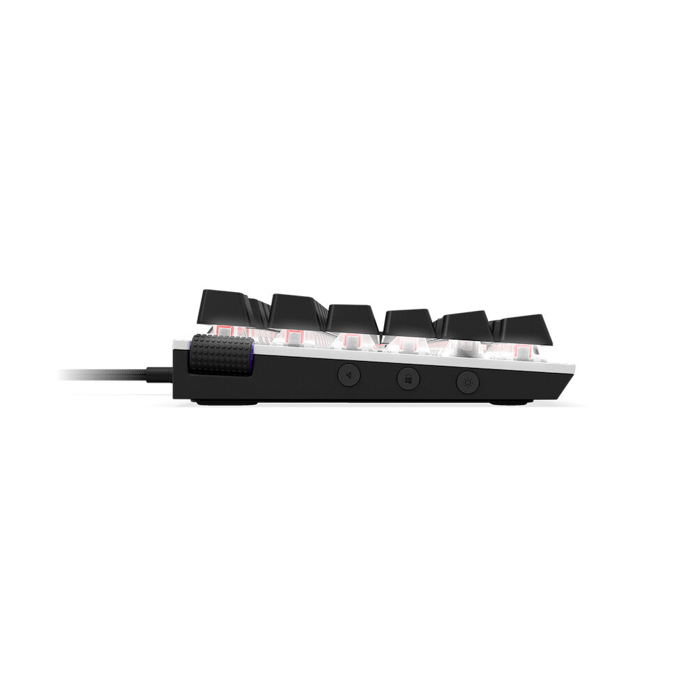 NZXT Function MiniTKL - USB Wired RGB Mechanical Keyboard in Black / White (QWERTZ German)