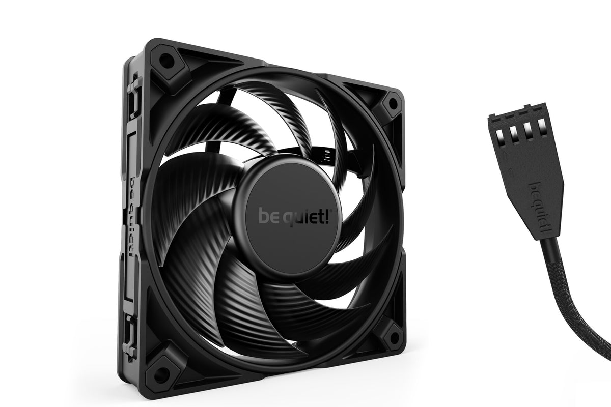 be quiet! SILENT WINGS PRO 4 - PWM Computer Case Fan in Black - 120mm