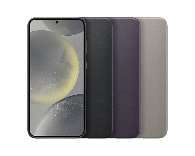 Samsung Vegan Leather Case for Galaxy S24+ in Taupe