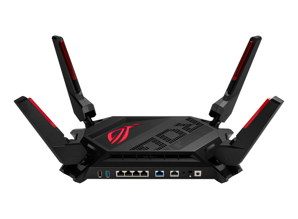 ASUS ROG Rapture GT-AX6000 - 2.5 Gigabit Ethernet Dual-band (2.4 GHz / 5 GHz) wireless router in Black