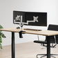 Neomounts FPMA-D1330DSILVER - Desk monitor mount for 25.4 cm (10") to 68.6 cm (27")