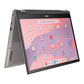 ASUS Chromebook CM34 Flip - 35.6 cm (14") - Touchscreen - AMD Ryzen™ 3 7320C - 8 GB LPDDR5-SDRAM - 128 GB SSD - Wi-Fi 6 - ChromeOS - Grey