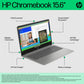 HP Chromebook Plus - 39.6 cm (15.6") - Intel® Core™ i3-N305 - 8 GB LPDDR5-SDRAM - 256 GB Flash - Wi-Fi 6 - ChromeOS - Silver