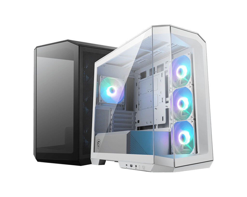 MSI MAG PANO M100R PZ - MicroATX Mid Tower Case in Black