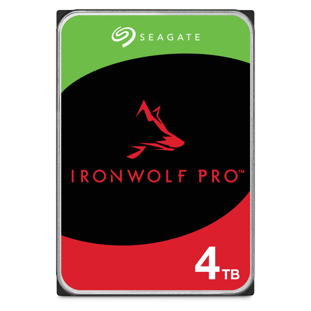 Seagate IronWolf Pro 4 Pack - Serial ATA III 3.5" Internal hard drive - 4 TB