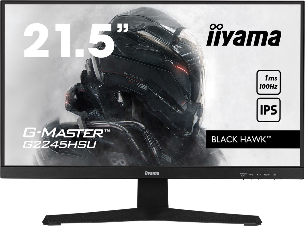 iiyama G-MASTER G2245HSU-B2 - 54.6 cm (21.5") - 1920 x 1080 pixels FHD LED Monitor