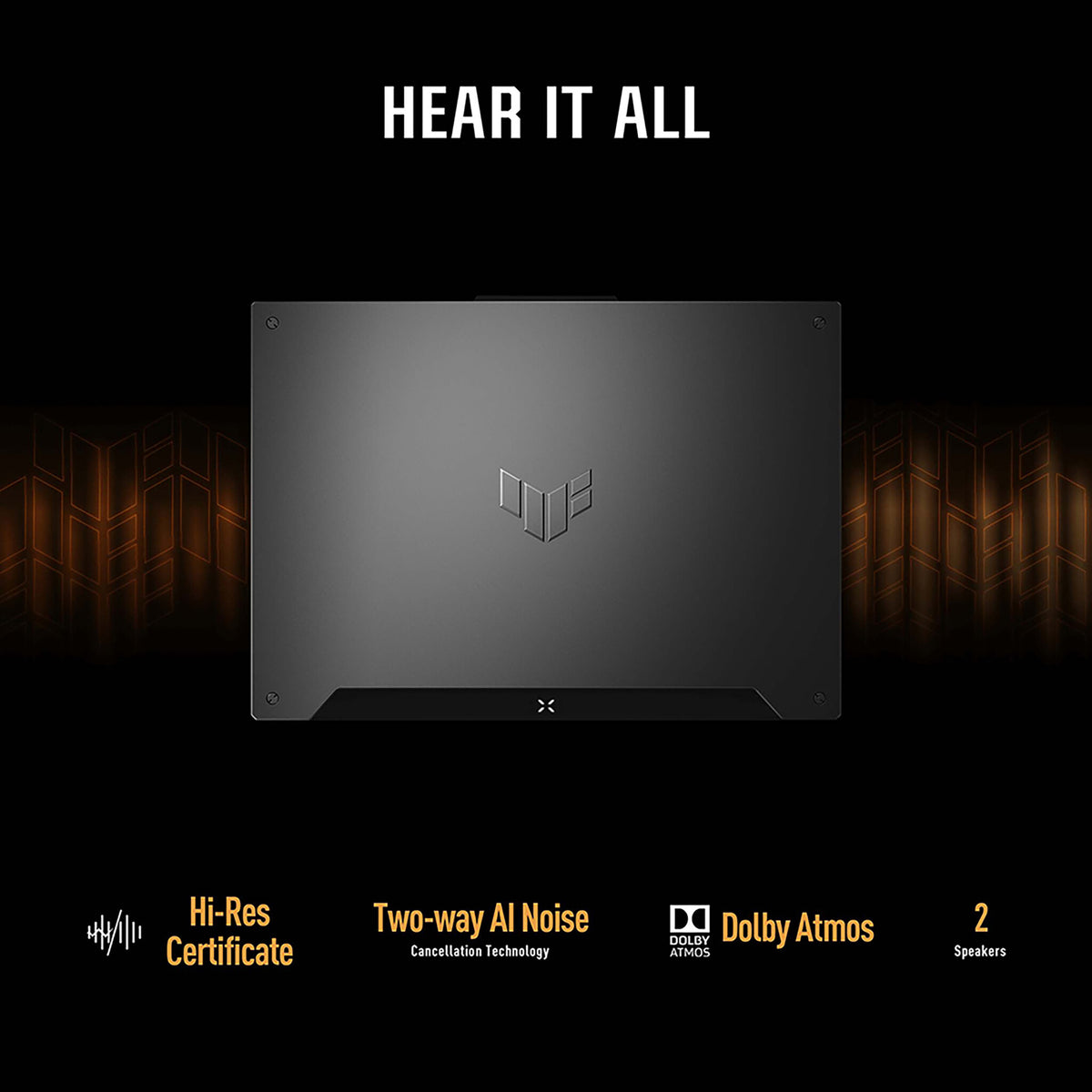 ASUS TUF Gaming A15 Laptop - 39.6 cm (15.6") - AMD Ryzen™ 5 7535HS - 16 GB DDR5-SDRAM - 512 GB SSD - NVIDIA GeForce RTX 4050 - Wi-Fi 6 - Windows 11 Home - Grey