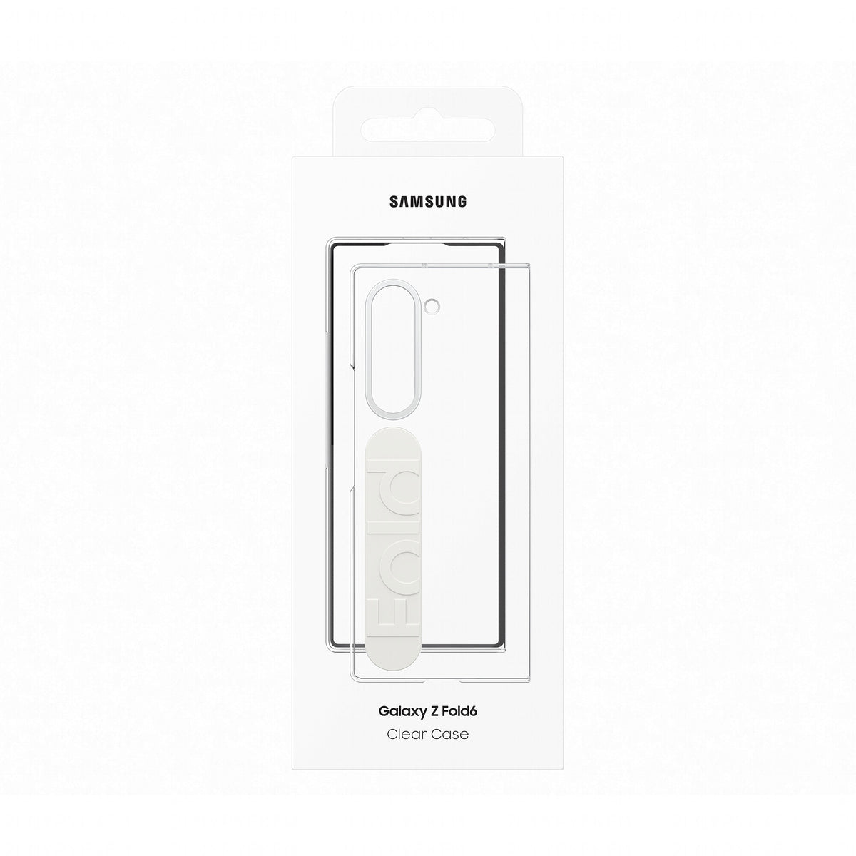 Samsung Clear Grip Case for Z Fold6 in Transparent
