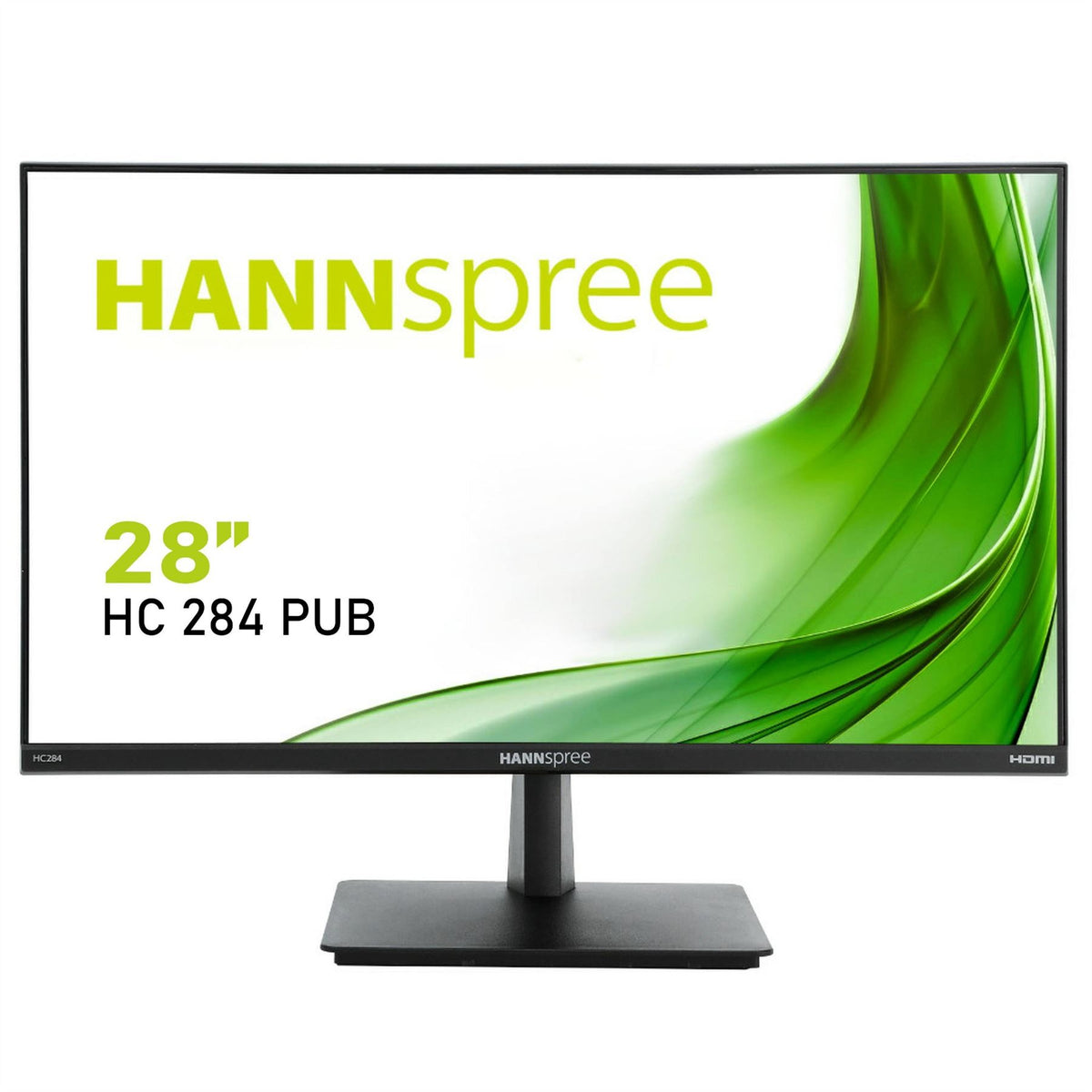 Hannspree HC 284 PUB 71.1 cm (28") 3840 x 2160 pixels 4K Ultra HD LED Black Monitor