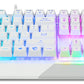 MSI VIGOR GK30 GAMING COMBO - RGB Mechanical Gaming Keyboard + Clutch GM11 Gaming Mouse in White - 5,000 DPI
