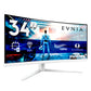 Philips Evnia 5000 34M2C5501A - 86.4 cm (34") - 3440 x 1440 pixels WQHD LCD Monitor in White