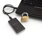Verbatim Store 'n' Go Portable SSD with Keypad Access in Black / Silver - 256 GB