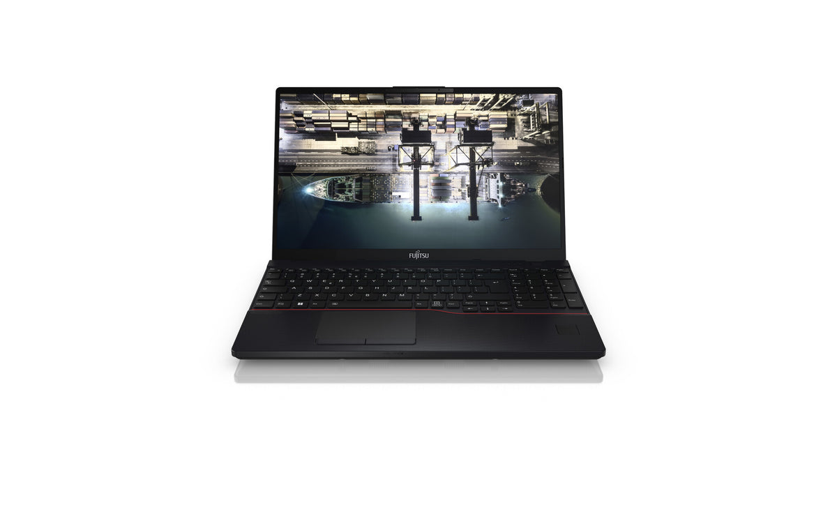 Fujitsu LifeBook E5512 Laptop - 39.6 cm (15.6") - Intel® Core™ i7-1255U - 16 GB DDR4-SDRAM - 512 GB SSD - Wi-Fi 6E - Windows 11 Pro - Black