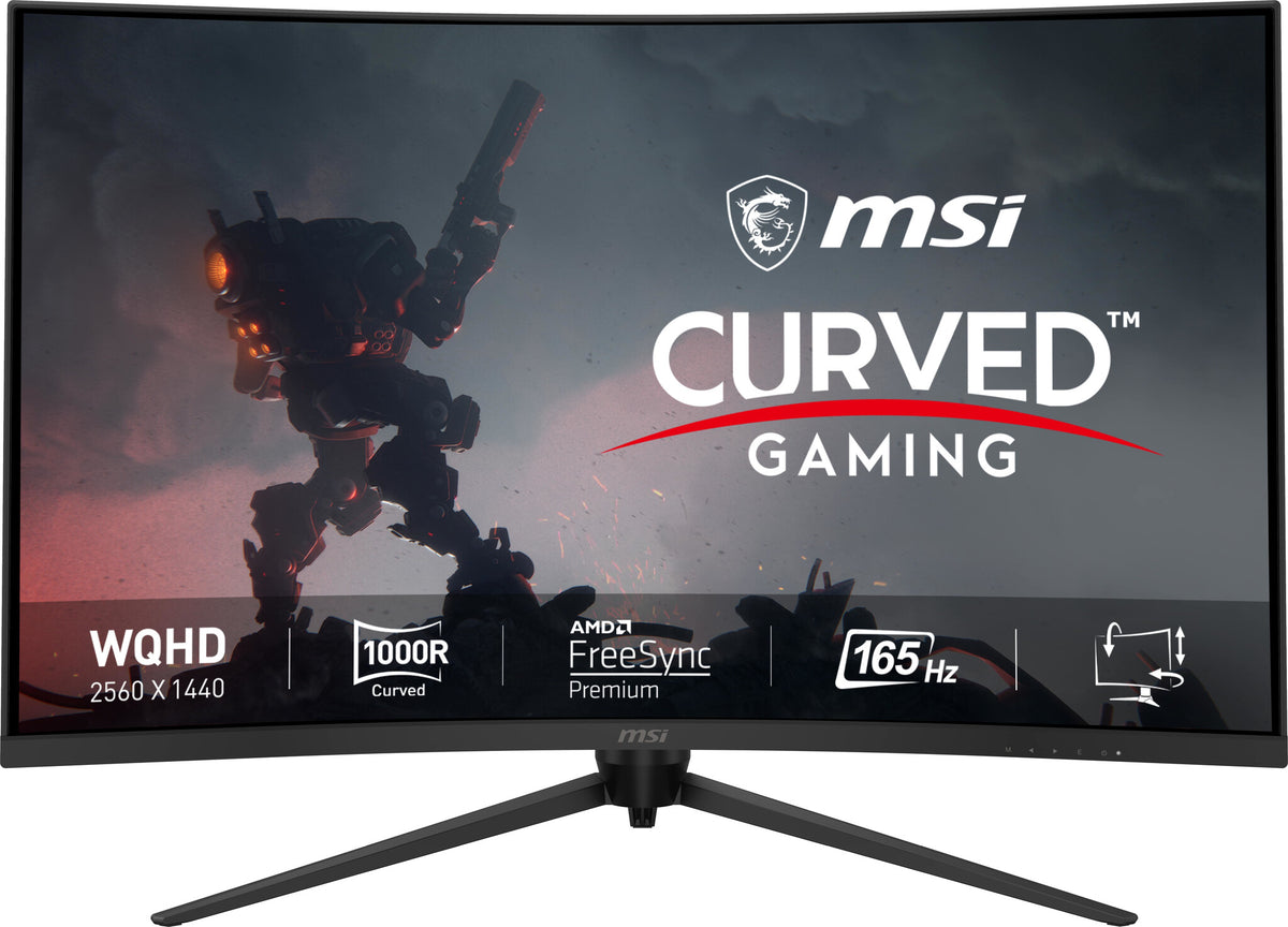 MSI Optix G271CQP - 68.6 cm (27") - 2560 x 1440 pixels FHD LED Monitor