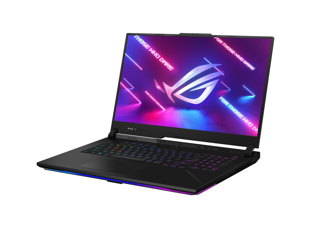 ASUS ROG Strix SCAR 17 Laptop - Wide Quad HD - 43.9 cm (17.3&quot;) - AMD Ryzen™ 9 7945HX - 32 GB DDR5-SDRAM - 1 TB SSD - NVIDIA GeForce RTX 4080 - Wi-Fi 6E - Windows 11 Home - Black