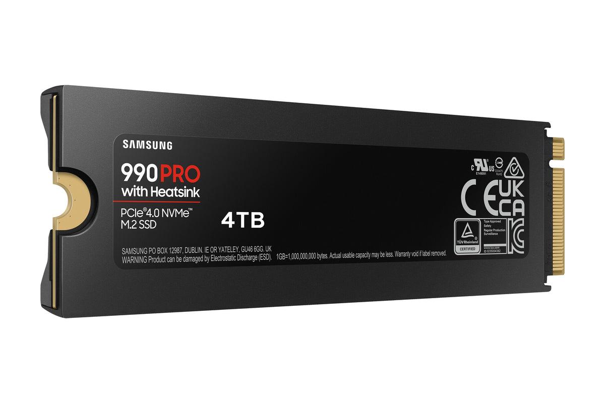Samsung 990 Pro - PCI Express 4.0 V-NAND TLC NVMe M.2 SSD - 4 TB