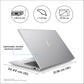 HP ZBook Firefly G10 Touchscreen Laptop - 35.6 cm (14") - Intel® Core™ i7-1355U - 16 GB DDR5-SDRAM - 1 TB SSD - NVIDIA RTX A500 - Wi-Fi 6E - Windows 11 Pro - Grey