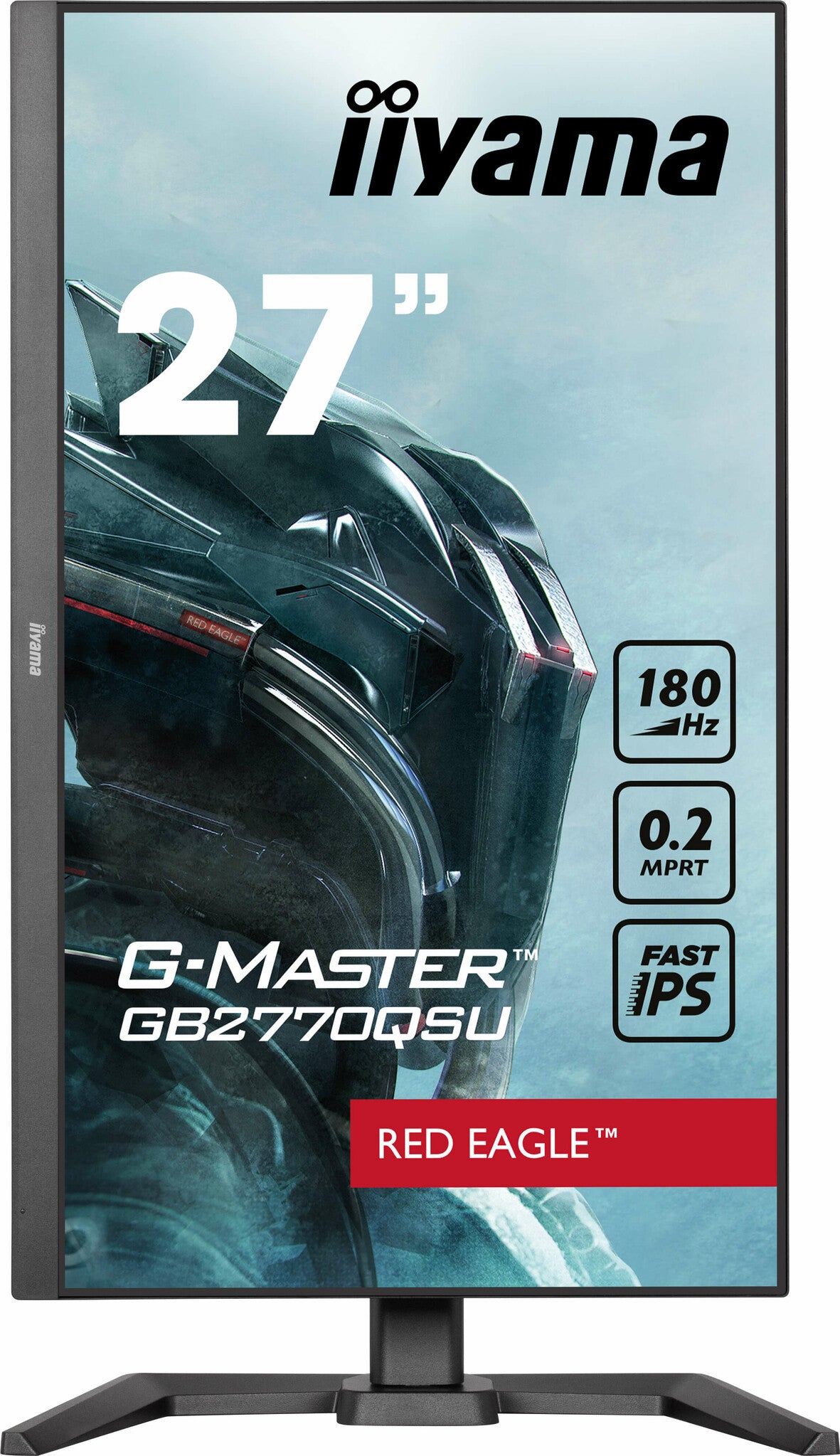 iiyama G-MASTER GB2770QSU-B6 - 68.6 cm (27") - 2560 x 1440 pixels 2K Ultra HD LCD Monitor