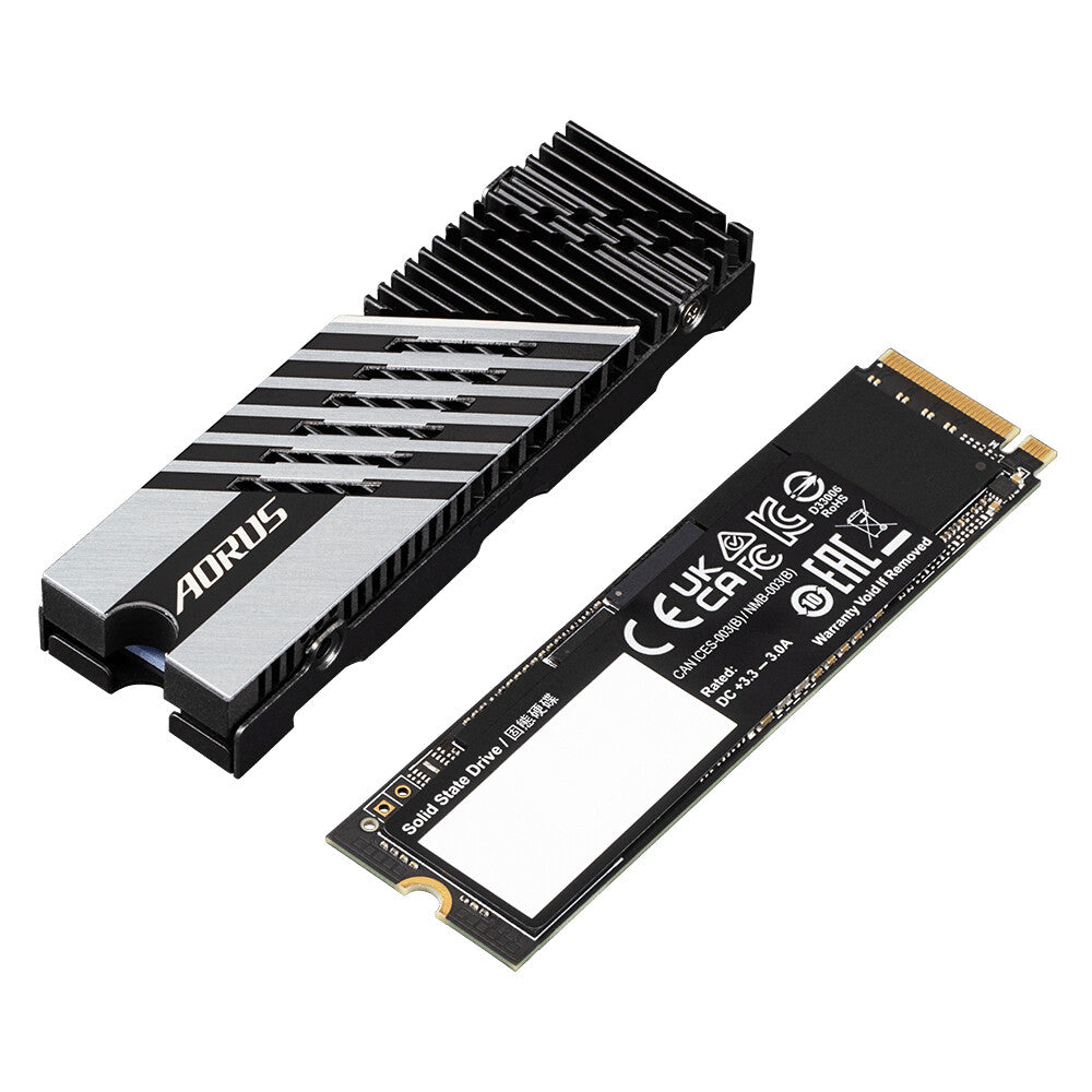 Gigabyte AORUS Gen4 7300 - PCI Express 4.0 3D TLC NAND NVMe M.2 SSD - 1 TB