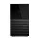 Western Digital My Book Duo - External Hard Drive in Black - 28 TB