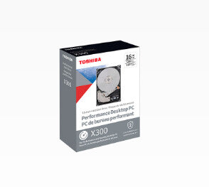 Toshiba X300 - 7200 RPM Serial ATA III 3.5" HDD - 6 TB