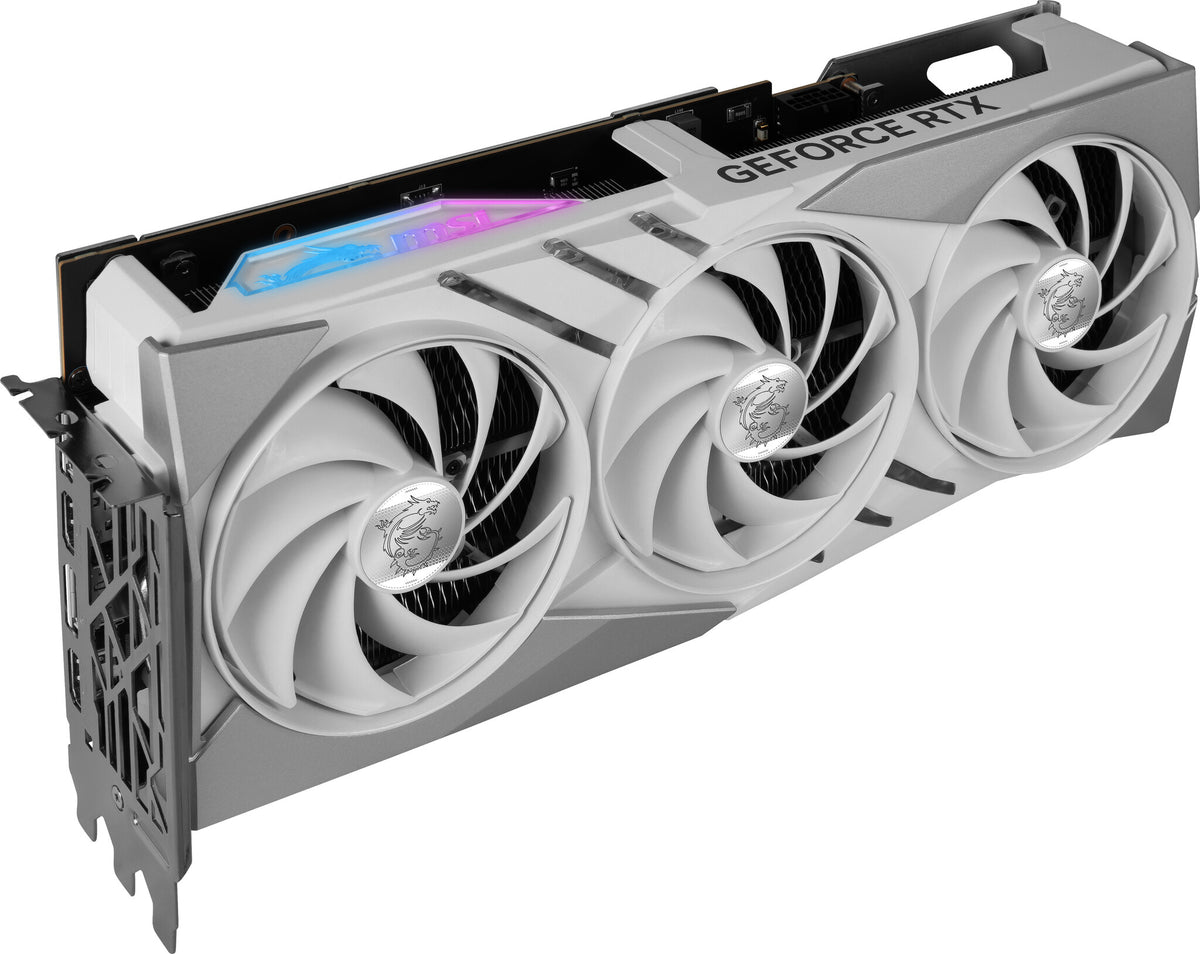 MSI GeForce GAMING X SLIM WHITE - NVIDIA 16 GB GDDR6X RTX 4080 SUPER graphics card