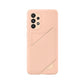 Samsung Card Slot Case for Galaxy A33 (5G) in Peach