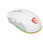 MSI CLUTCH GM11 - USB Type-A Optical Gaming Mouse in White - 5,000 DPI