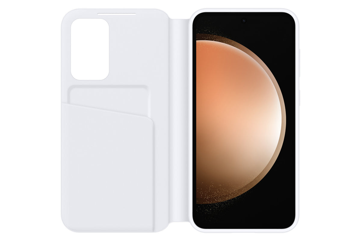 Samsung Smart View Wallet Case for Galaxy S23 FE in White
