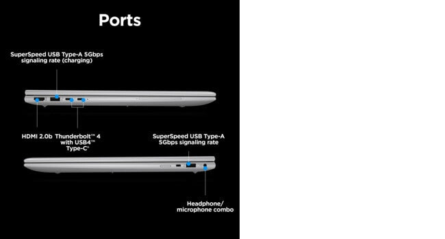 HP ZBook Firefly 16 G11 Laptop - 40.6 cm (16") - Intel Core Ultra 7 155H - 16 GB DDR5-SDRAM - 512 GB SSD - NVIDIA RTX A500 - Wi-Fi 6E - Windows 11 Pro - Silver