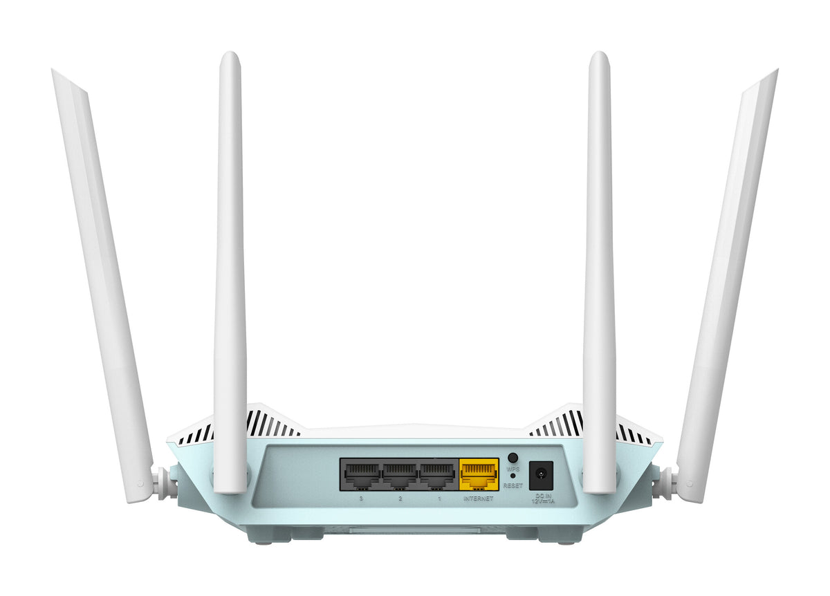 D-Link R15 EAGLE PRO AI AX1500 - Gigabit Ethernet Dual-band (2.4 GHz / 5 GHz) Wi-Fi 6 Wireless Router