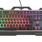Trust GXT 856 Torac - USB Wired Membrane Keyboard in Black (QWERTY UK)