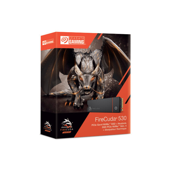 Seagate FireCuda 530 - PCI Express 4.0 3D TLC NVMe M.2 SSD - 2 TB