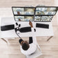 Ergotron LX Series 45-549-026 - Desk monitor / laptop mount for upto 101.6 cm (40")