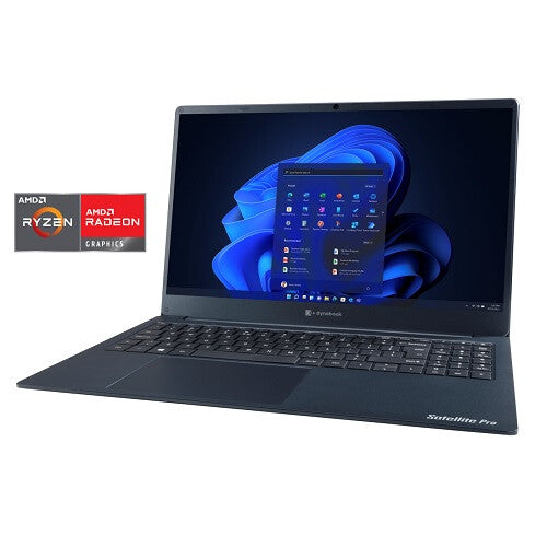 Dynabook Satellite Pro Laptop - 39.6 cm (15.6") - AMD Ryzen™ 5 5600U - 8 GB DDR4-SDRAM - 256 GB SSD - Wi-Fi 5 - Windows 11 Pro - Blue