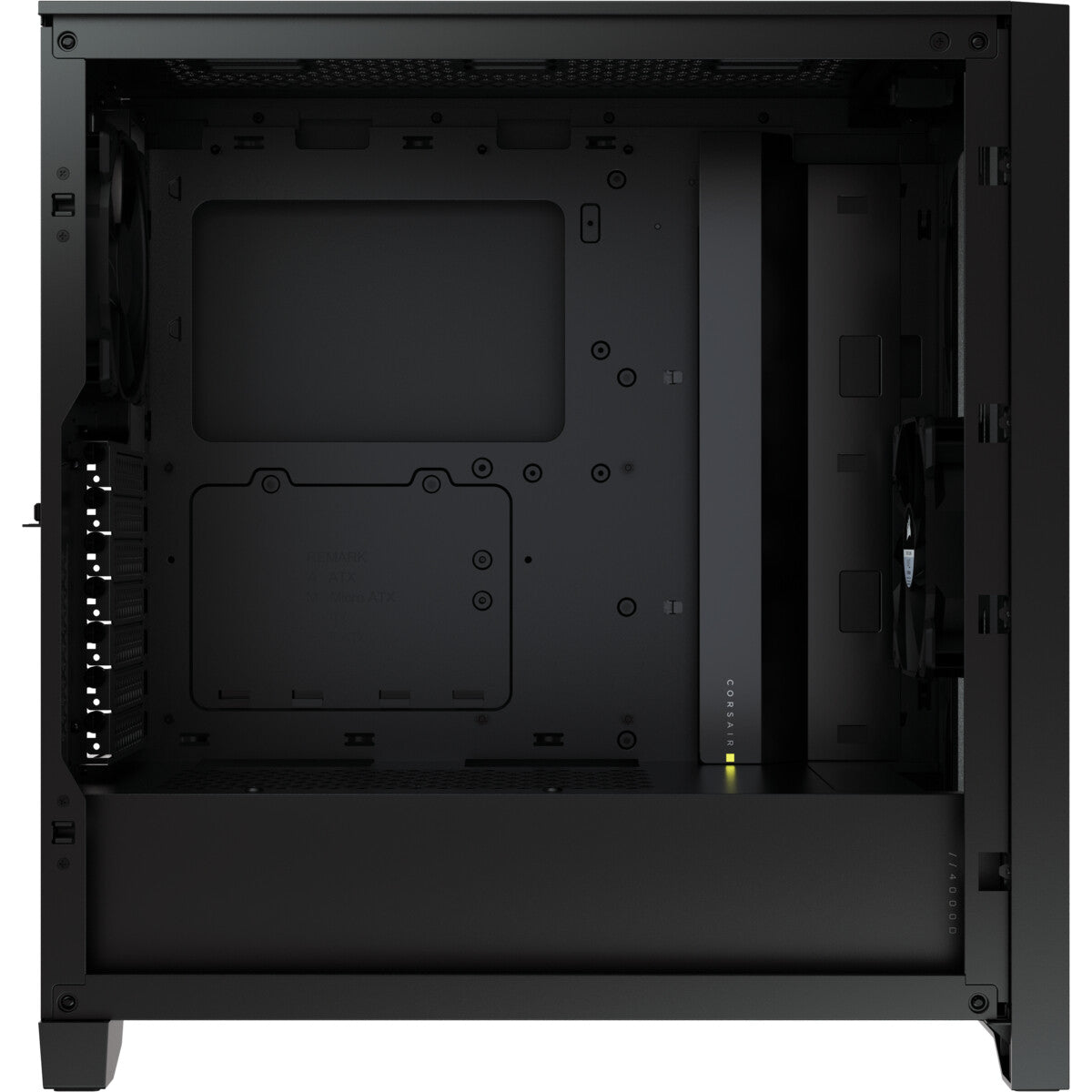 Corsair iCUE 4000D RGB Midi Tower in Black