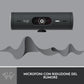 Logitech Brio 500 - 4MP 1920 x 1080p USB webcam in Black