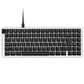 NZXT Function MiniTKL - USB Wired RGB Mechanical Keyboard in Black / White (QWERTZ German)