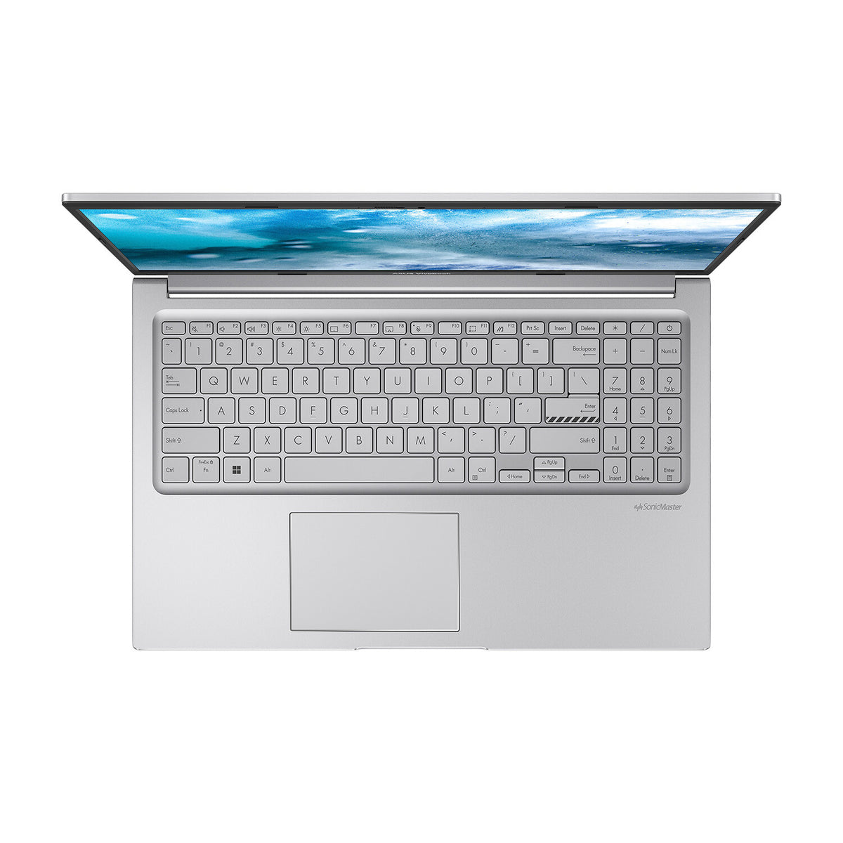 ASUS VivoBook 15 Laptop - 39.6 cm (15.6") - Intel® Core™ i3-1215U - 8 GB DDR4-SDRAM - 256 GB SSD - Wi-Fi 6E - Windows 11 Home - Silver