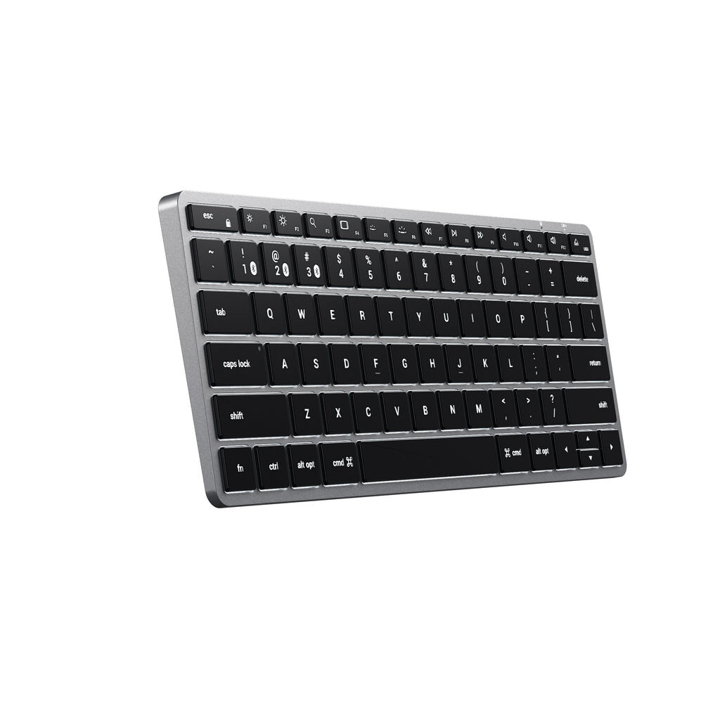Satechi Slim X1 Mini - Bluetooth Backlit Keyboard in Black / Grey (QWERTY UK)