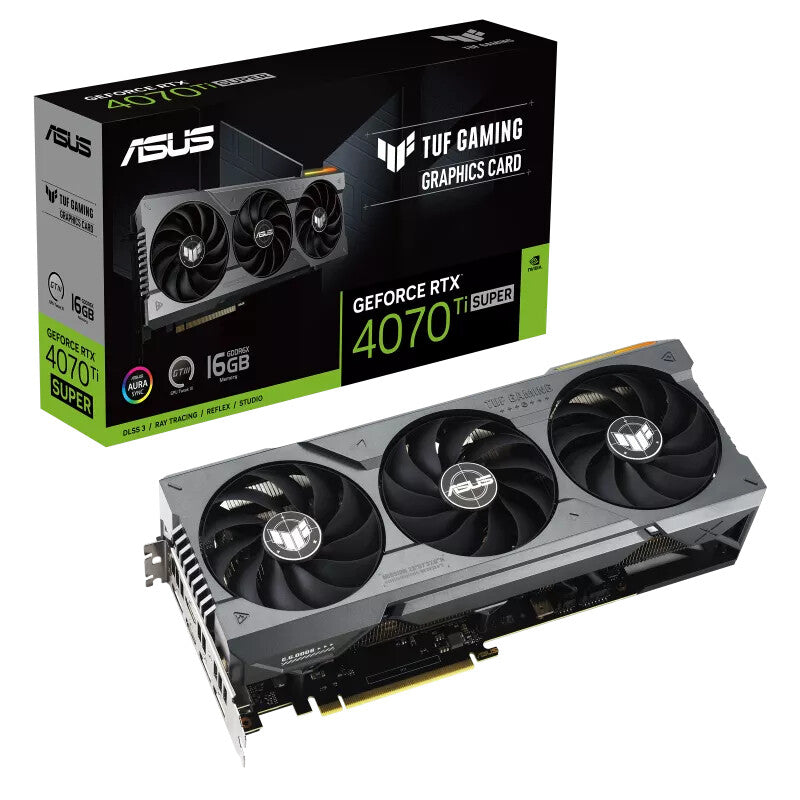 ASUS TUF Gaming - NVIDIA 16 GB GDDR6X GeForce RTX 4070 Ti SUPER graphics card