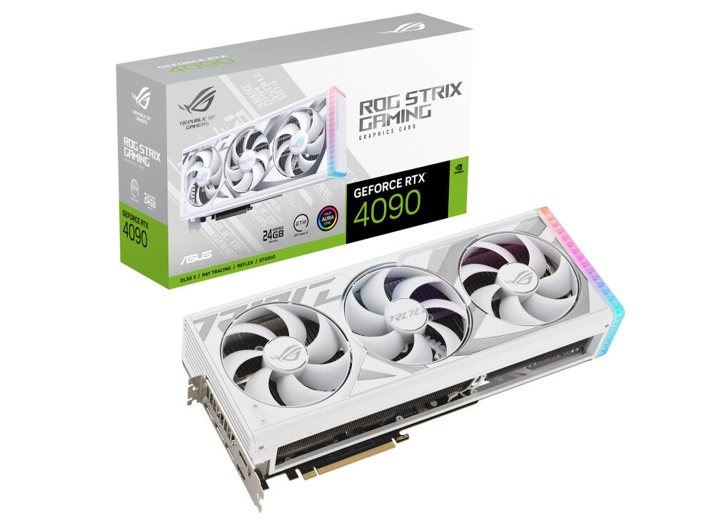 ASUS ROG STRIX GAMING "White Edition" -  NVIDIA 24 GB GDDR6X GeForce RTX 4090 graphics card