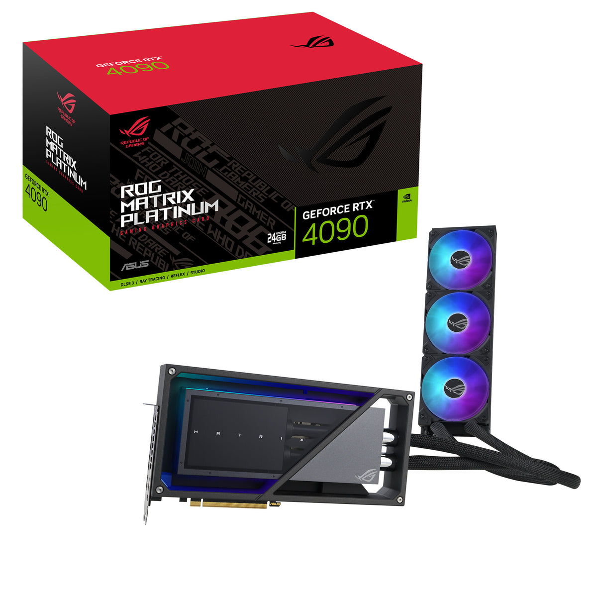 ASUS ROG Matrix - NVIDIA 24 GB GDDR6X GeForce RTX 4090 graphics card