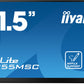 iiyama ProLite T2255MSC-B1 - 54.6 cm (21.5") - 1920 x 1080 pixels FHD LCD Touchscreen Portable Monitor