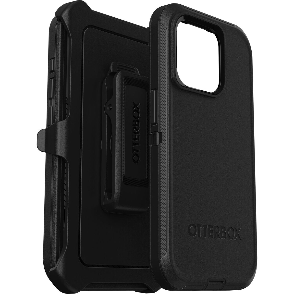 OtterBox Defender Series for iPhone 15 Pro in Black