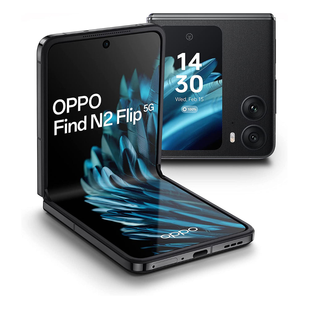 Oppo Find N2 Flip 5G 256GB Dual SIM Astral Black Good Condition