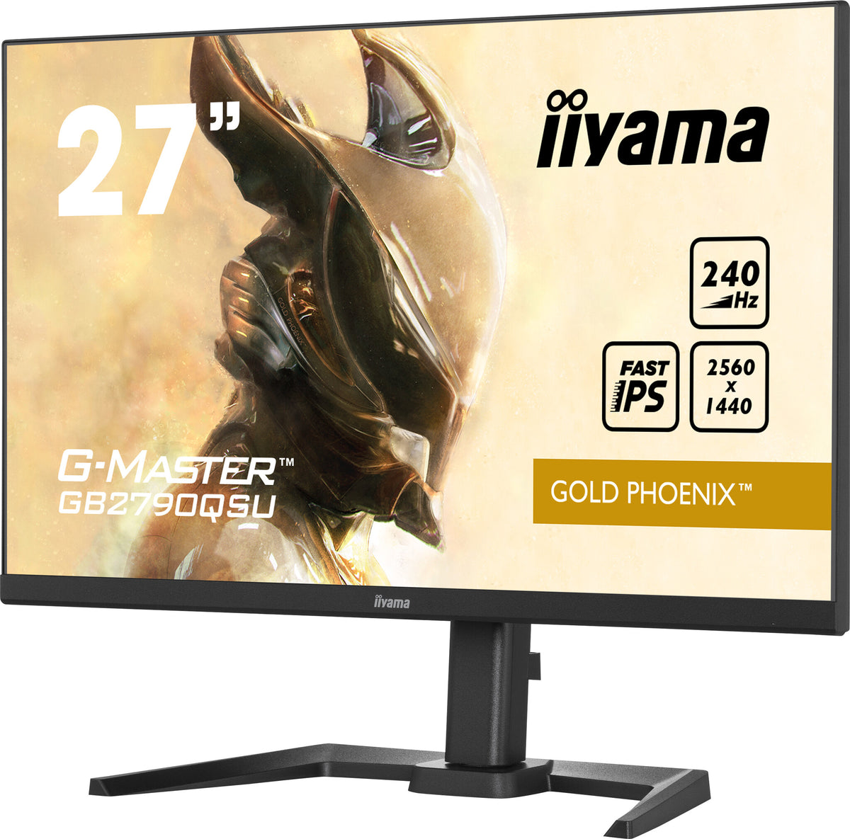 iiyama GB2790QSU-B5 - 68.6 cm (27") - 2560 x 1440 pixels WQHD LCD Monitor