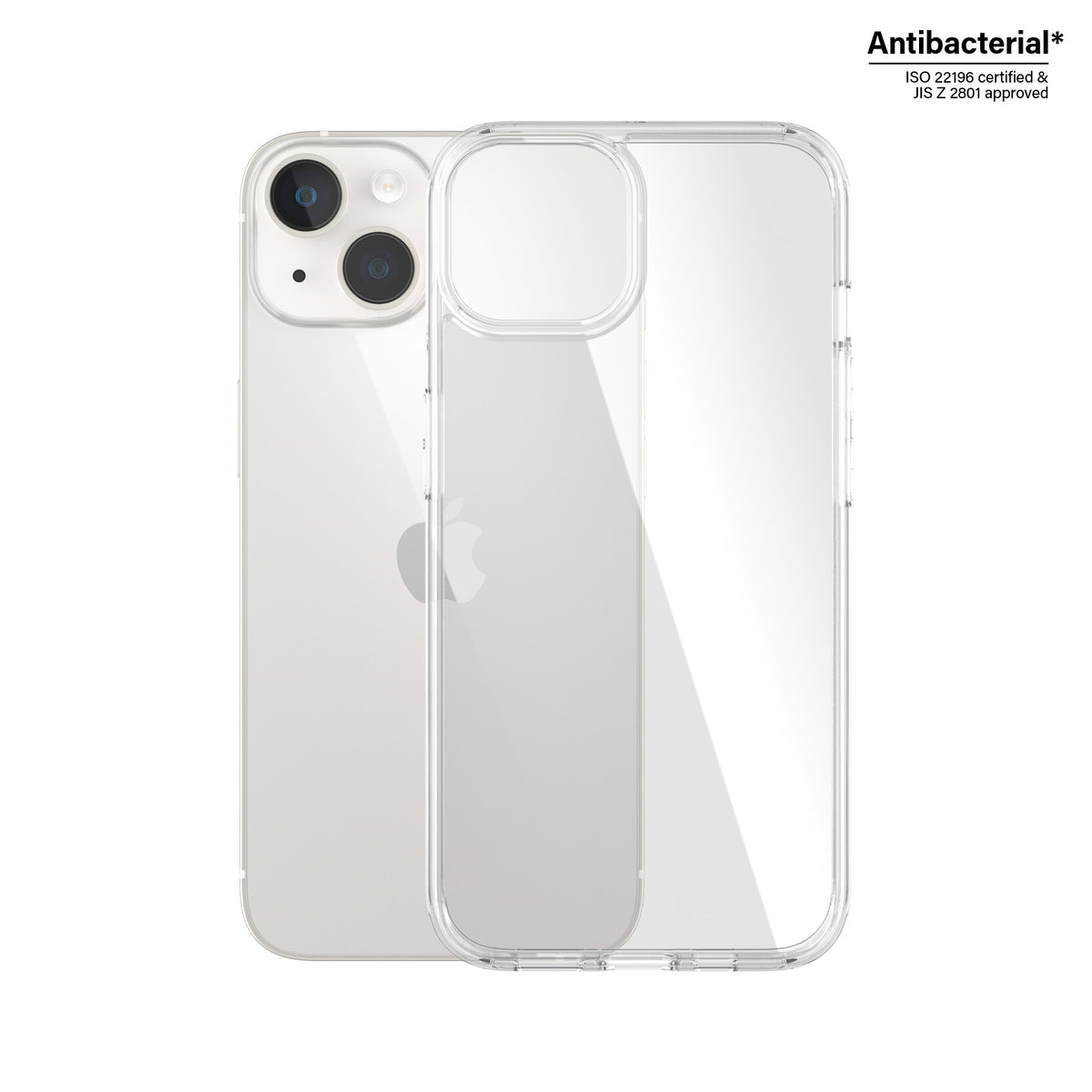 PanzerGlass ® HardCase for iPhone 14 / 13 in Clear