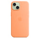 Apple mobile phone case for iPhone 15 in Orange Sorbet